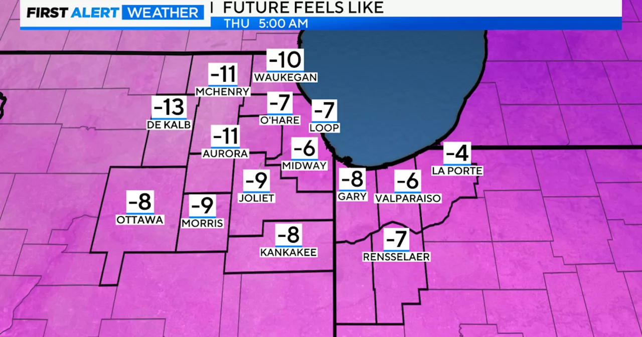 Arctic Cold Front Brings Gusty Winds and Snow Showers to Chicago