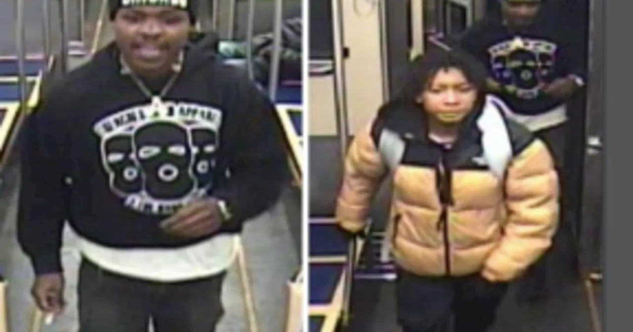 Chicago police seek pair in violent CTA Red Line train robbery in Uptown