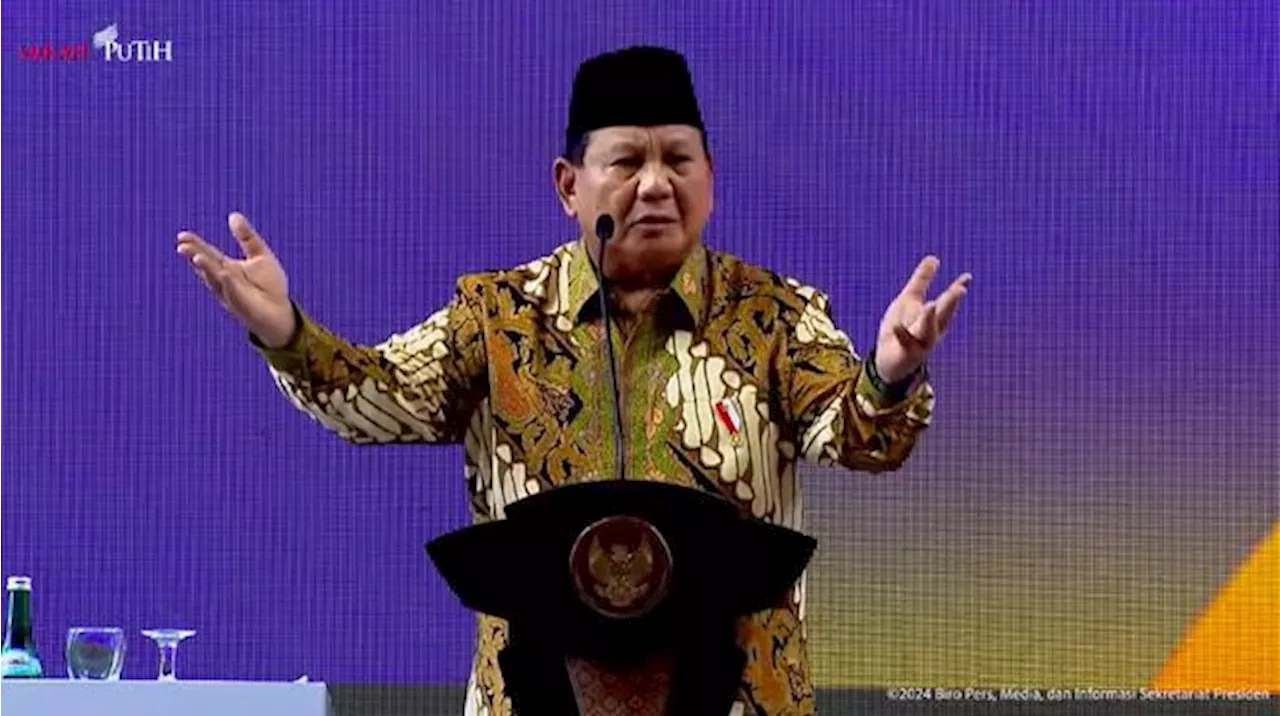 Prabowo Ungkit Lagi Soal Kebocoran Keuangan Negara