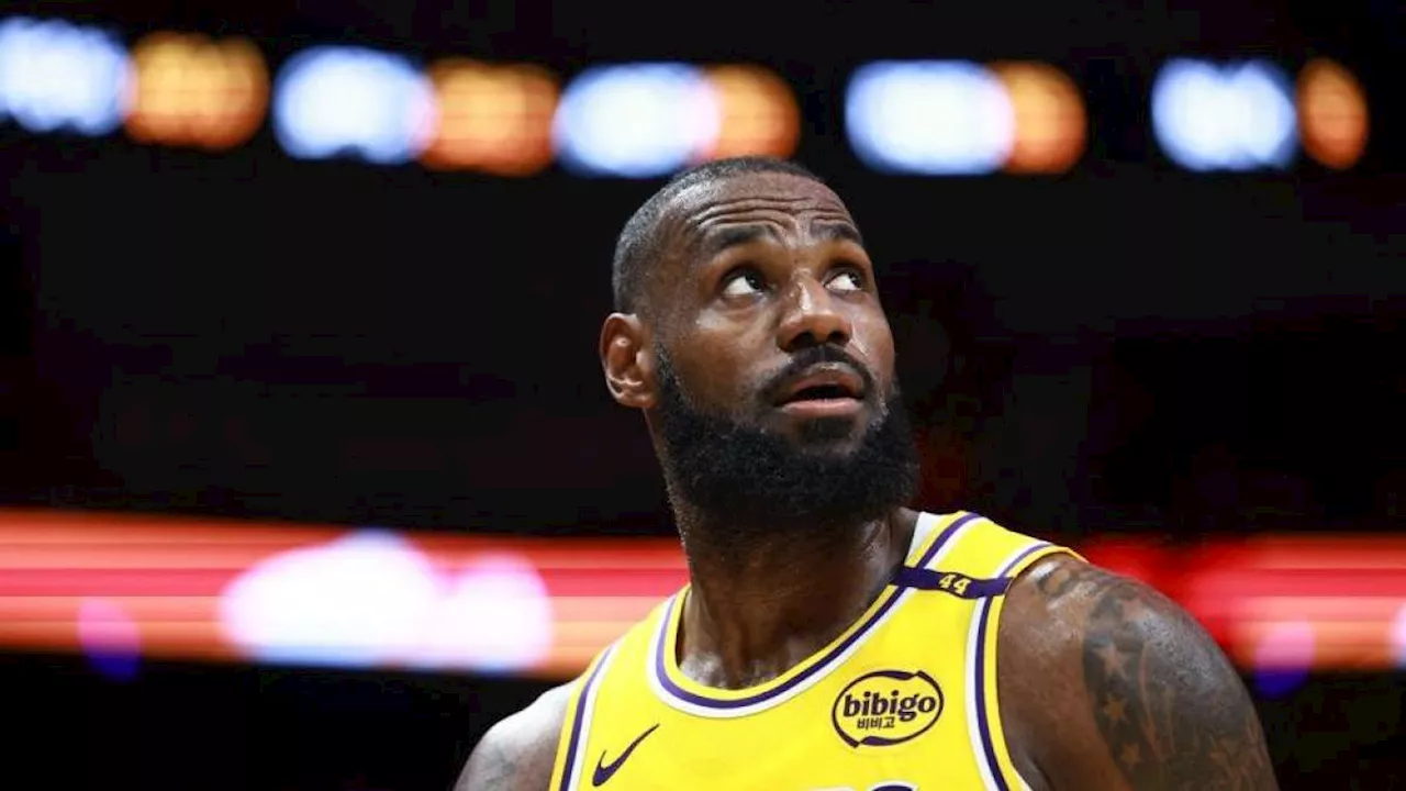 LeBron James in crisi con i Lakers: le statistiche da incubo di tiri e punti