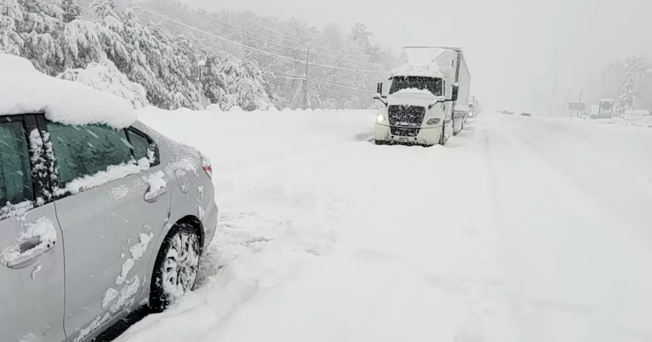 Ontario hit with massive snowfall during first winter storm of season