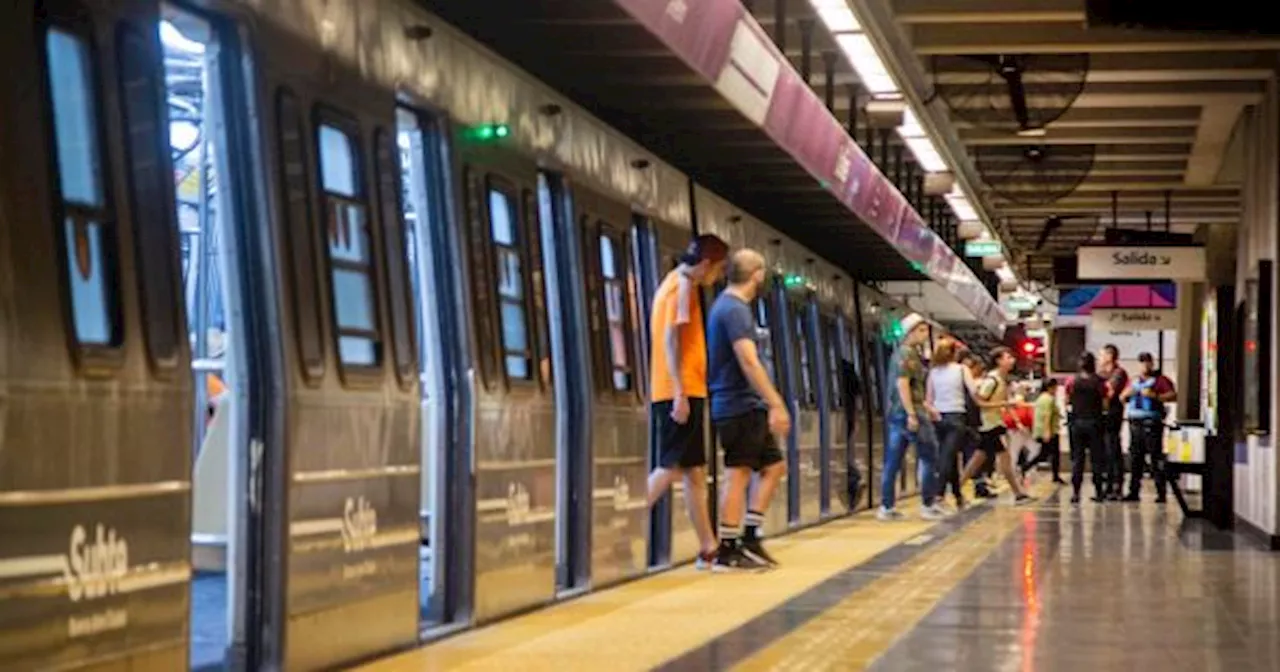 Línea B del subte de Buenos Aires funcionará hasta la madrugada durante diciembre