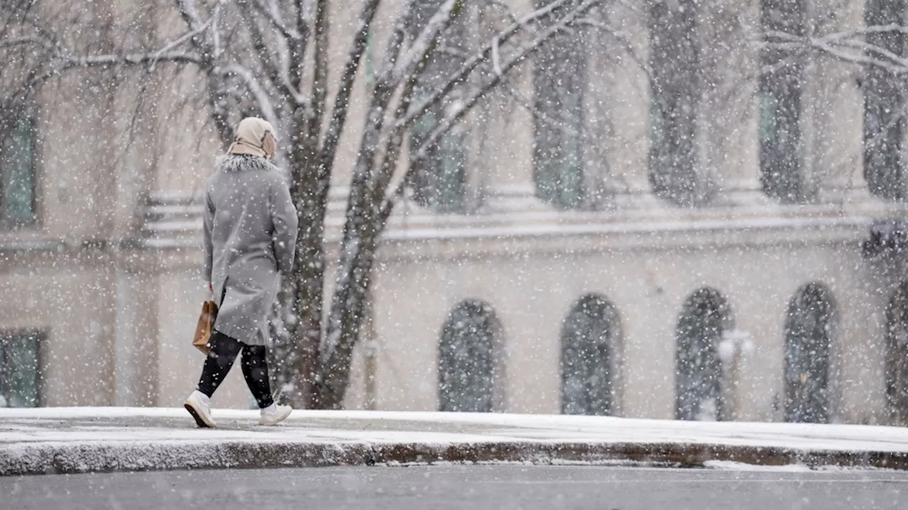 First snowfall in Ottawa prompts winter travel advisory