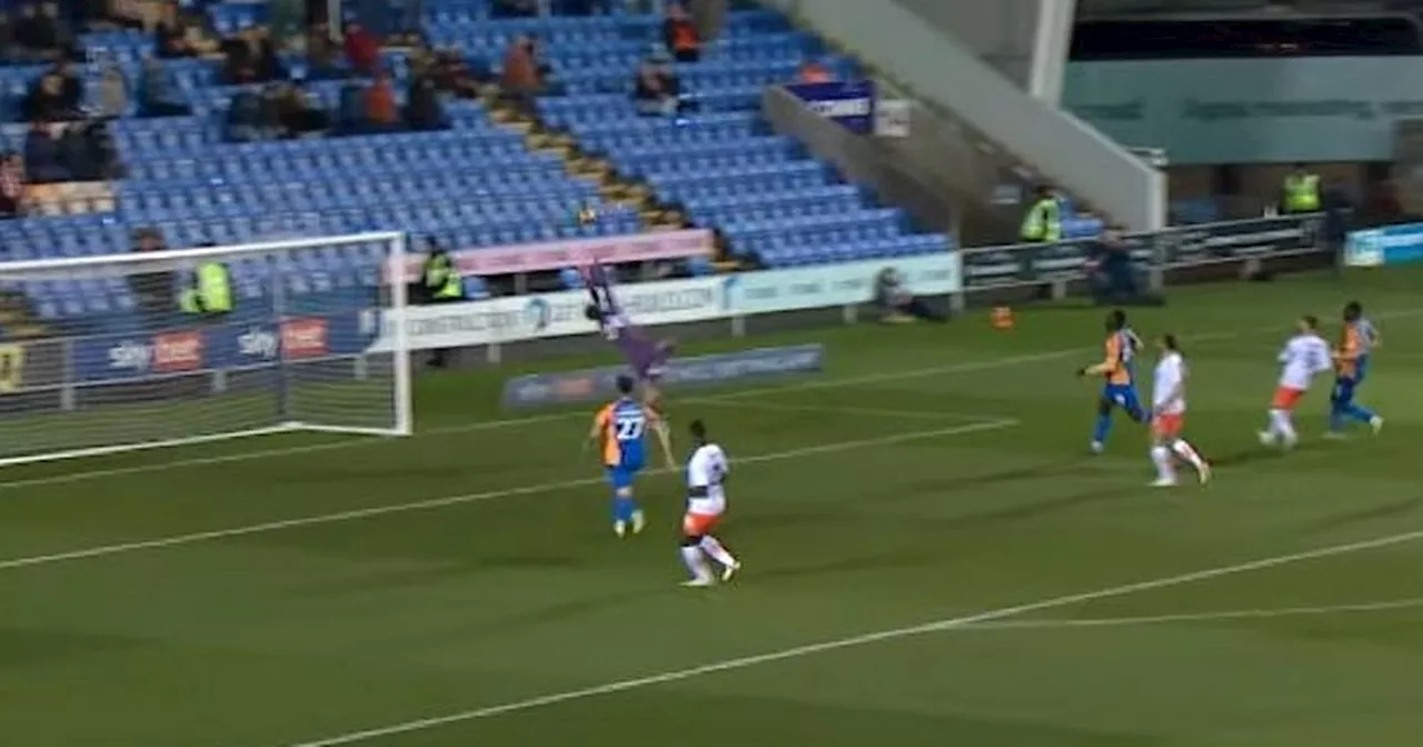 Bizarre moment 60 yard strike ends year long goal drought as fans say same thing