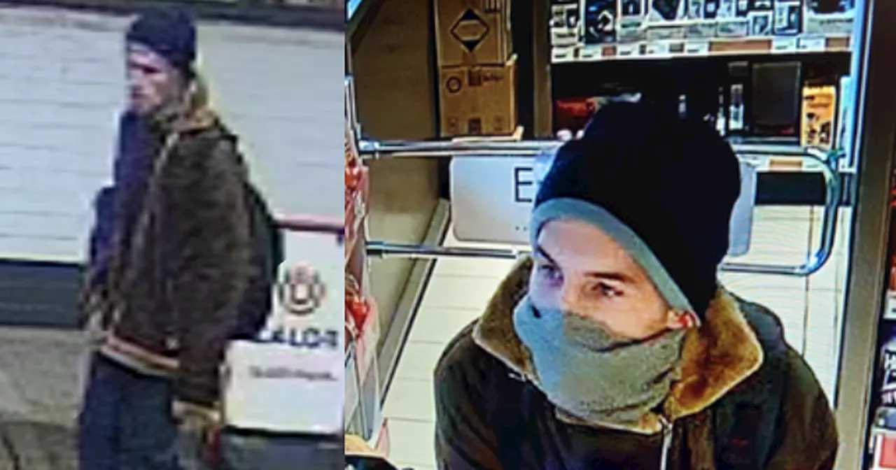 CCTV released of masked man after Scots petrol station robbed at knife-point