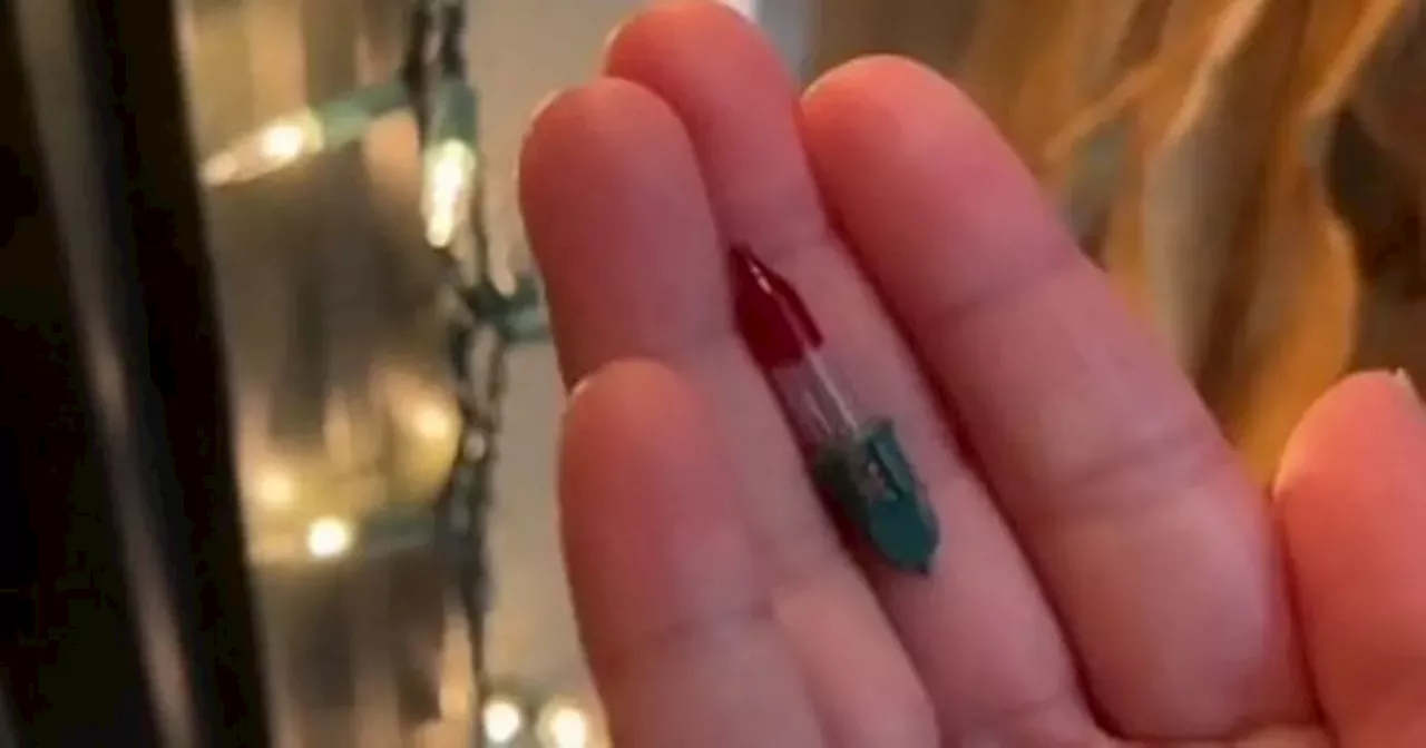 People are just discovering what the red Christmas light is actually meant for