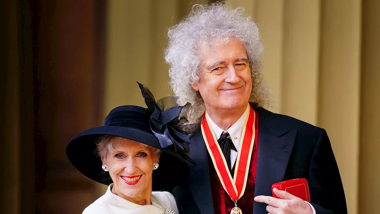 Anita Dobson Updates on Sir Brian May's Recovery Following September Stroke