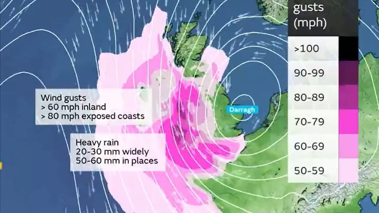 Storm Darragh Looms: Britain Braces for Powerhouse Winds and Heavy Rain