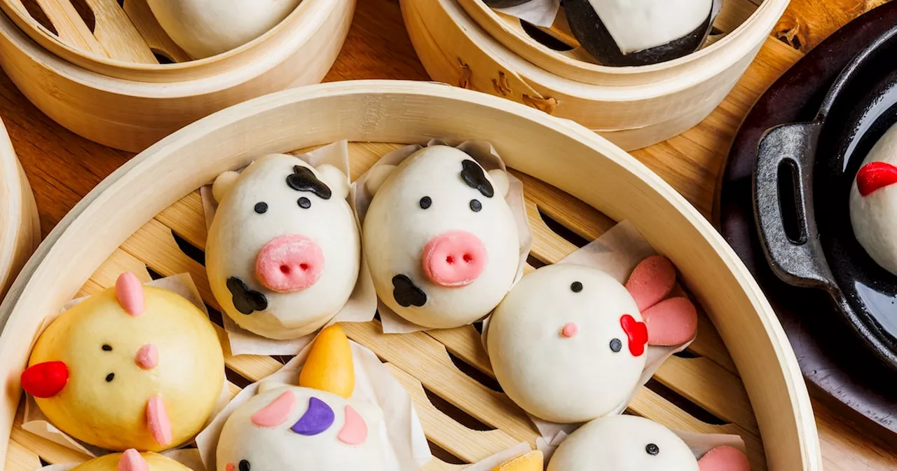 Harumama in Carrollton is selling cute, hand-decorated steamed buns that look like animals