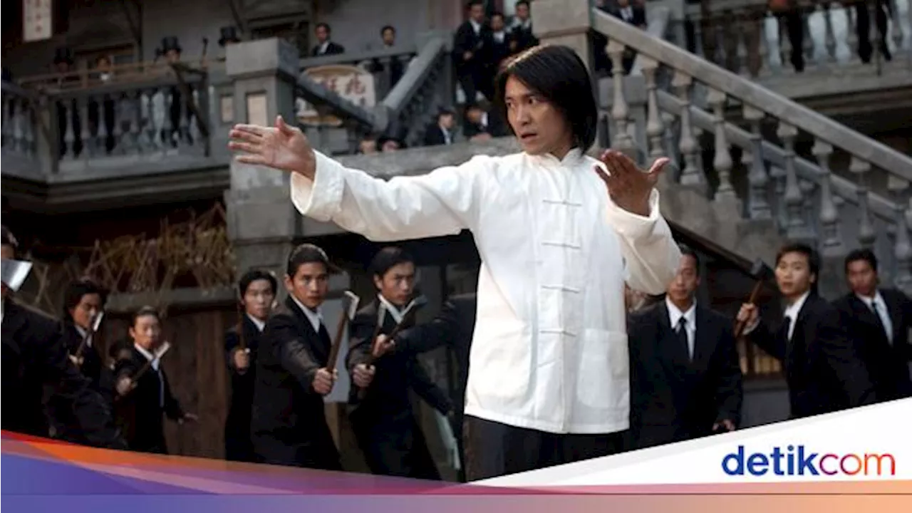 Stephen Chow saat bersaksi dalam film teranyarnya, Shaolin Soccer