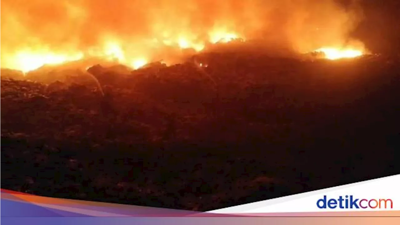 TPA Bakung Bandar Lampung Terbakar, 22 Mobil Pemadam Dikerahkan