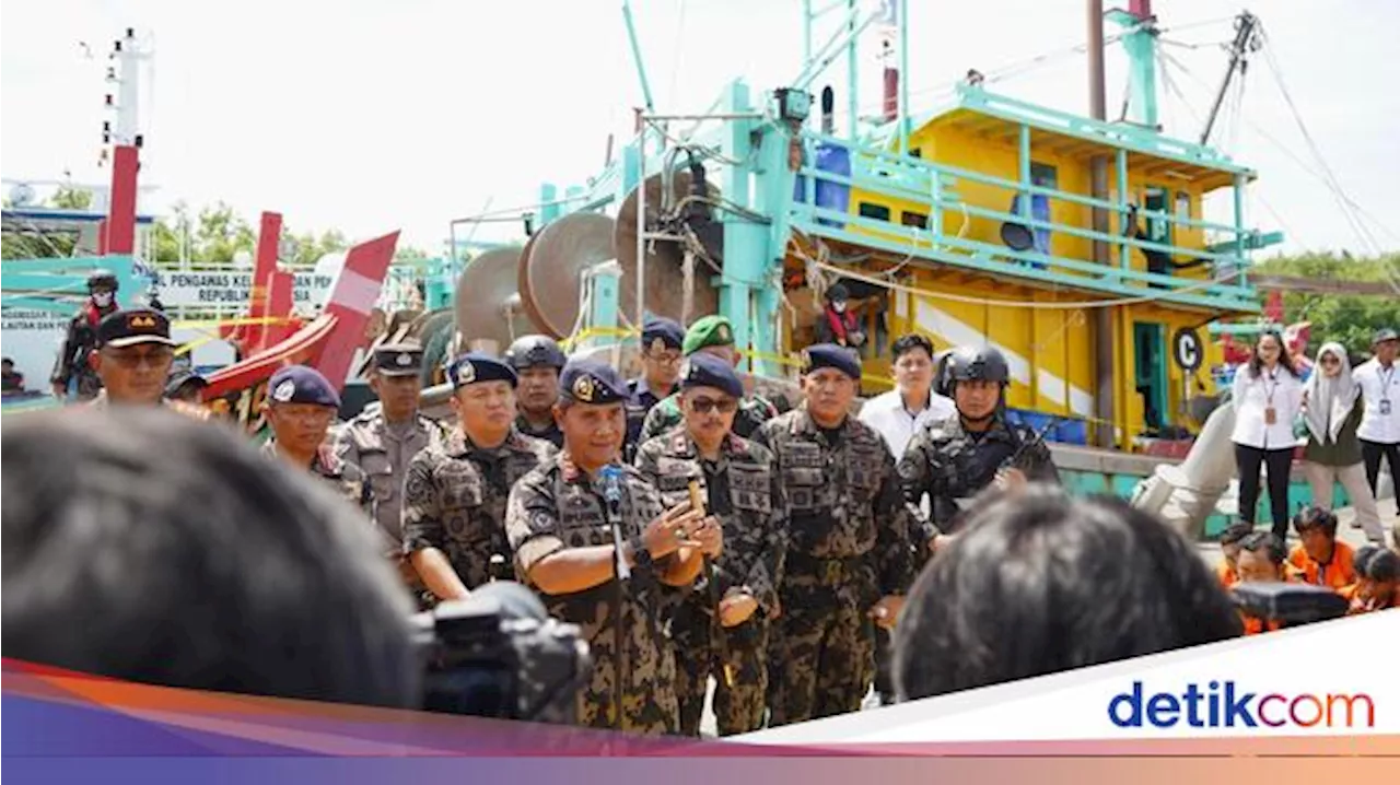 Lagi Asyik Maling Ikan, 3 Kapal Negara Tetangga RI Langsung Ditangkap