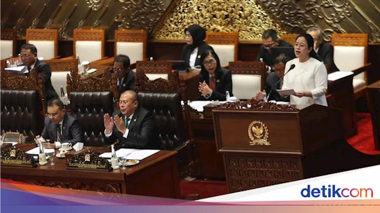 Tutup Persidangan DPR, Puan Singgung Anggaran K/L Baru Prabowo-PHK Massal