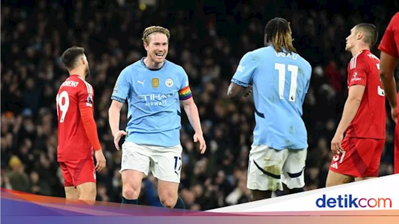 Leganya De Bruyne Bawa Man City Keluar dari Periode Sulit