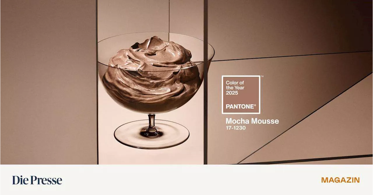 Mocha Mousse: Der neue Farbentrend von Pantone für das Jahr 2024