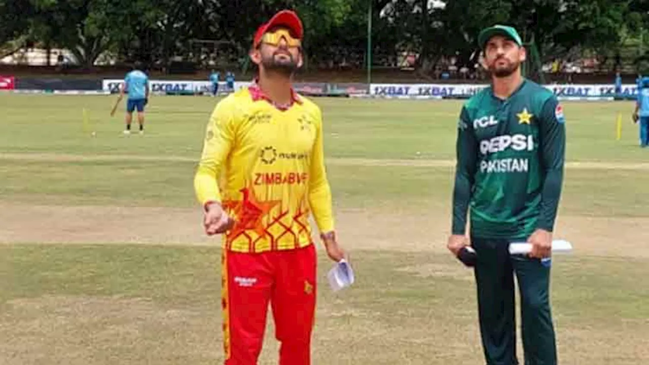 Pakistan opt to bat first against Zimbabwe in third T20