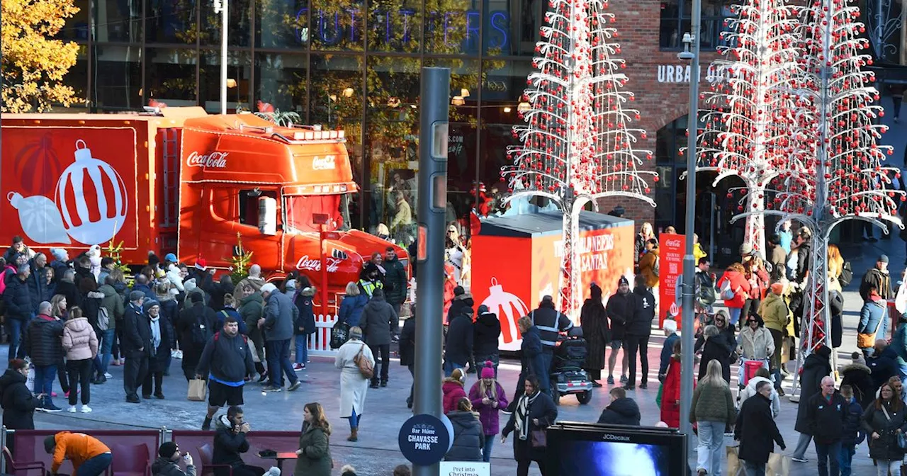 Coca-Cola Christmas truck staying in Liverpool for second date