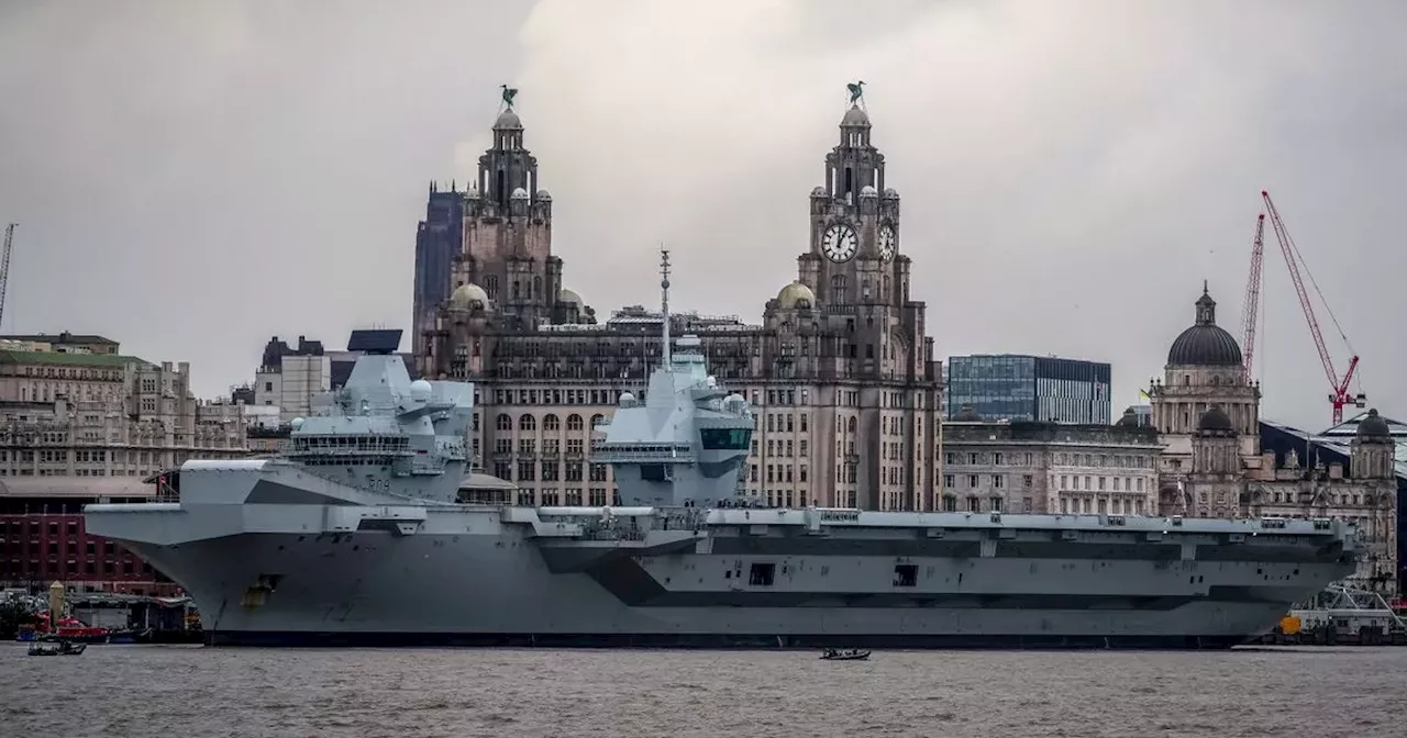 Message to HMS Prince of Wales ticketholders ahead of 'danger to life' weather warning