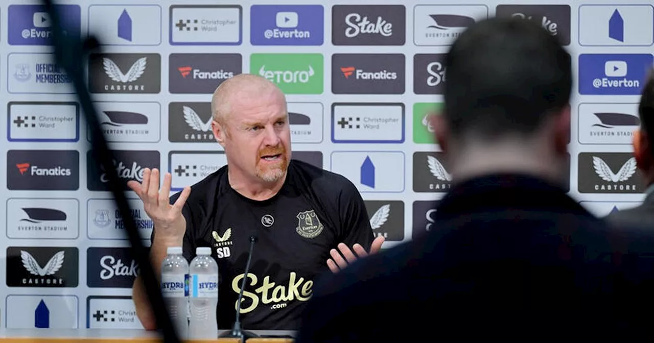 Sean Dyche details Everton plans for Liverpool's Mohamed Salah, Arne Slot thoughts and injury news