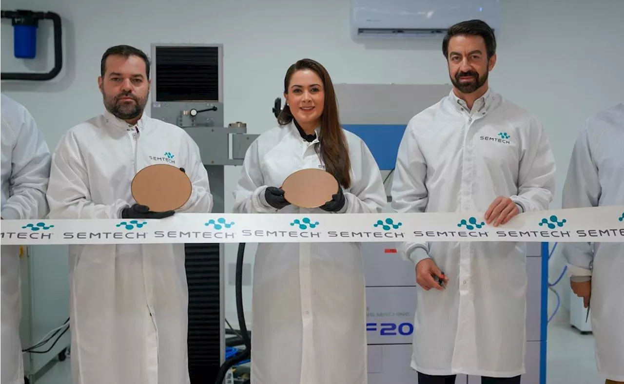 María Teresa Jiménez impulsa innovación tecnológica; inaugura laboratorio para pruebas de semiconductores