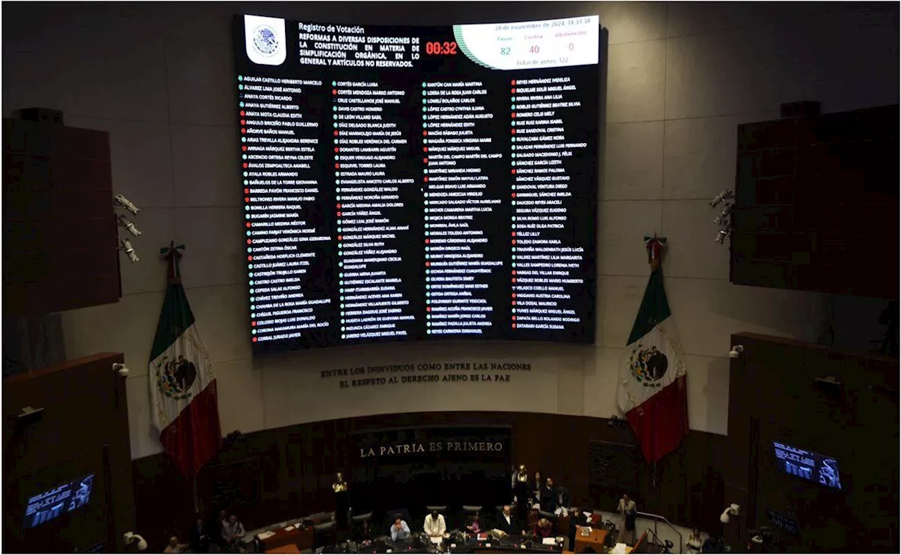 Senado inicia discusión de reforma a leyes secundarias del Poder Judicial