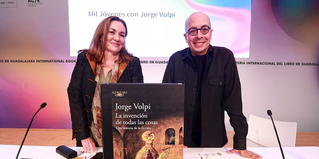 Jorge Volpi defiende la ficción como la esperanza para la humanidad