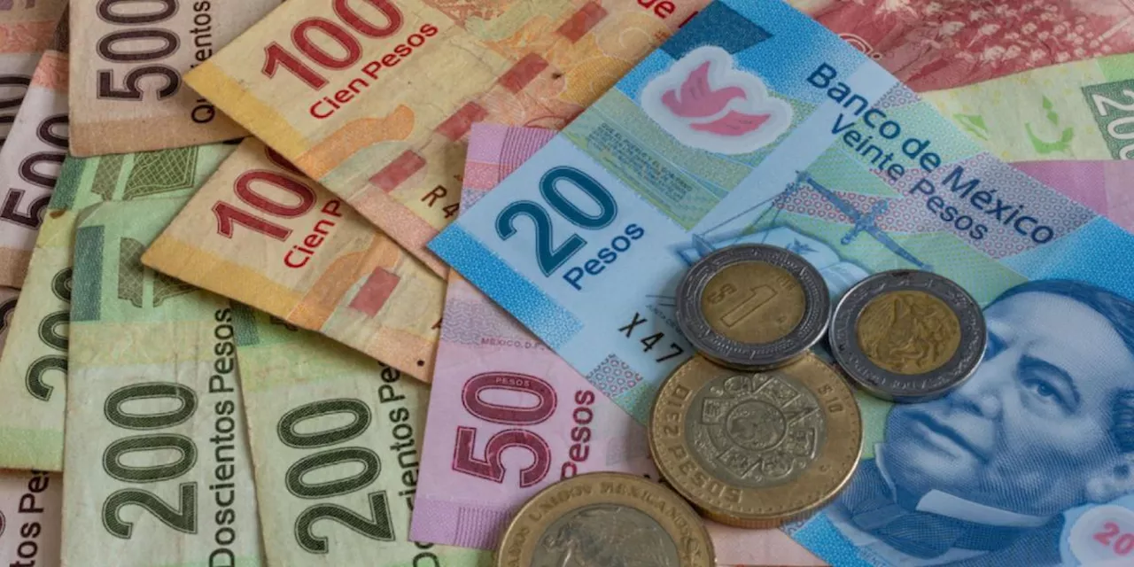 Peso mexicano avanza por debilitamiento del dólar