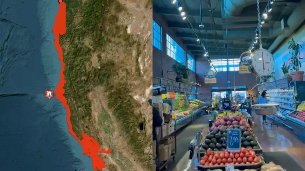 Videos| Así se vivió terremoto de magnitud 7 que sacudió costas de California, Estados Unidos