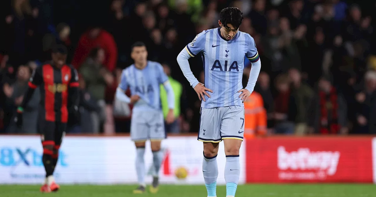 Premier League : Tottenham, battu à Bournemouth (1-0), redescend à la 10e place du championnat anglais