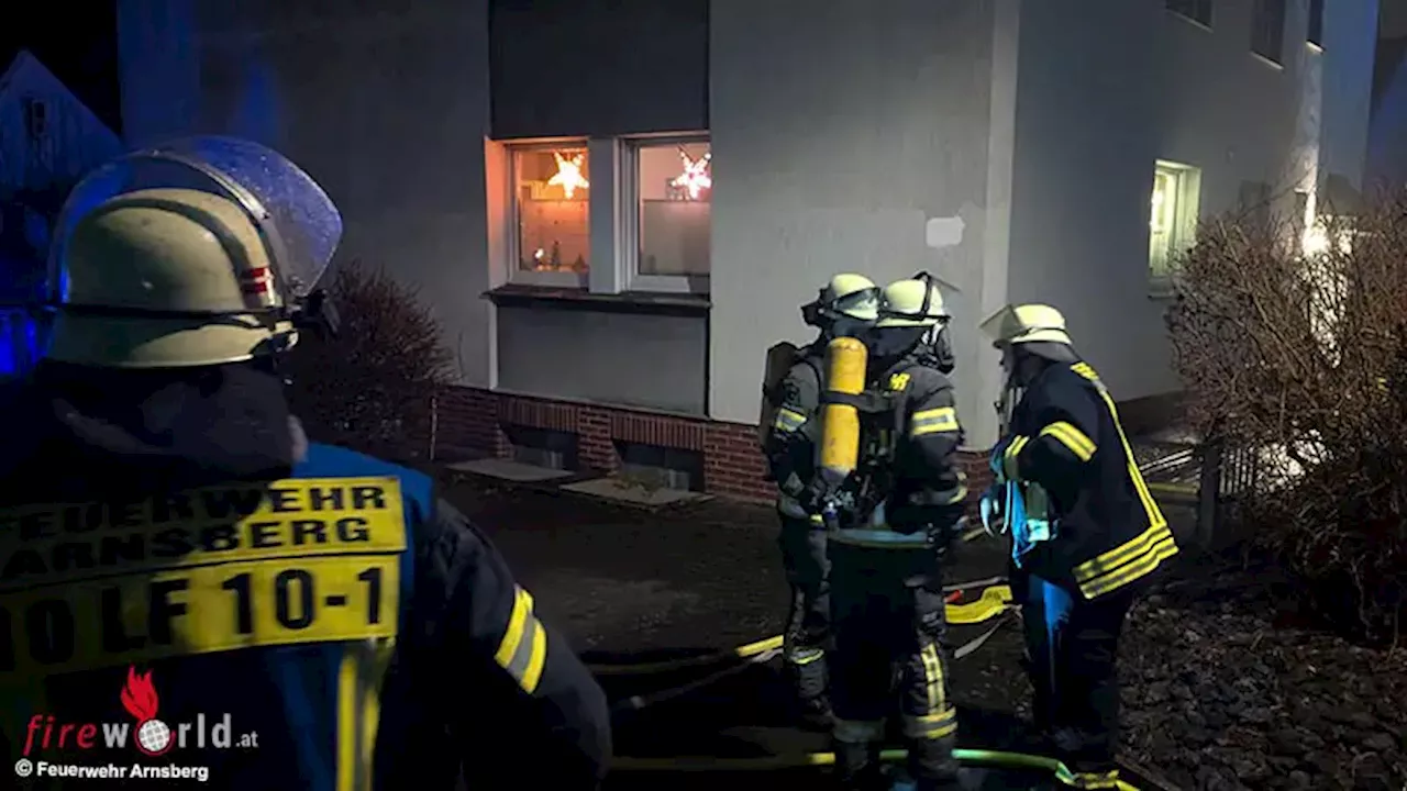 D: Wohnung in Arnsberg nach Küchenbrand nicht mehr bewohnbar