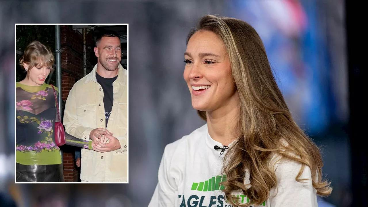 Kylie Kelce ‘slightly offended’ fans think daughter looks like Taylor Swift's boyfriend, Travis Kelce