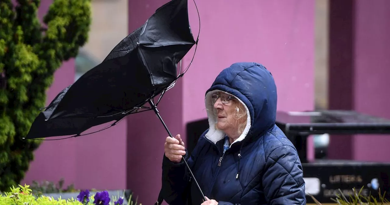 Glasgow warned of strong winds and heavy rain as Storm Darragh rolls in