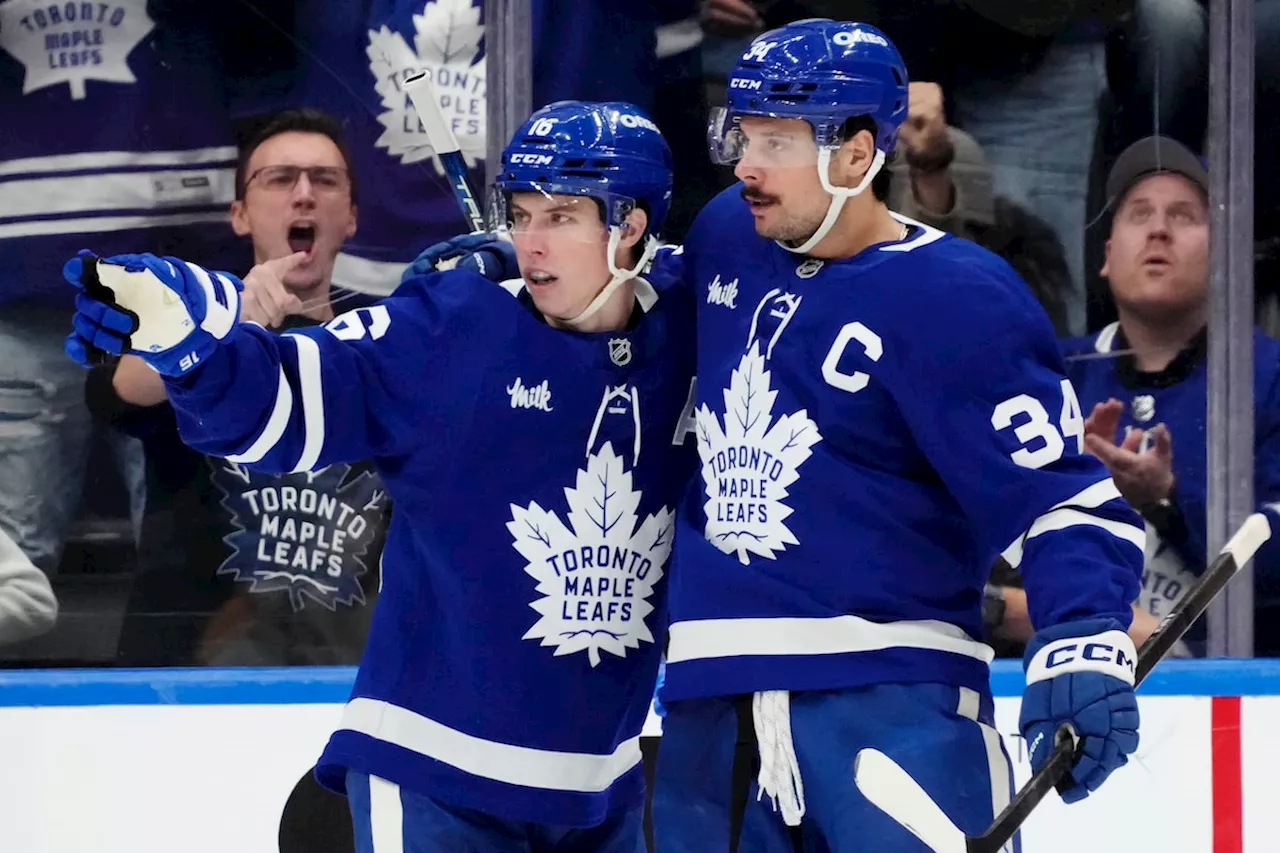 Maple Leafs stars take over third period for 3-2 win over Nashville Predators