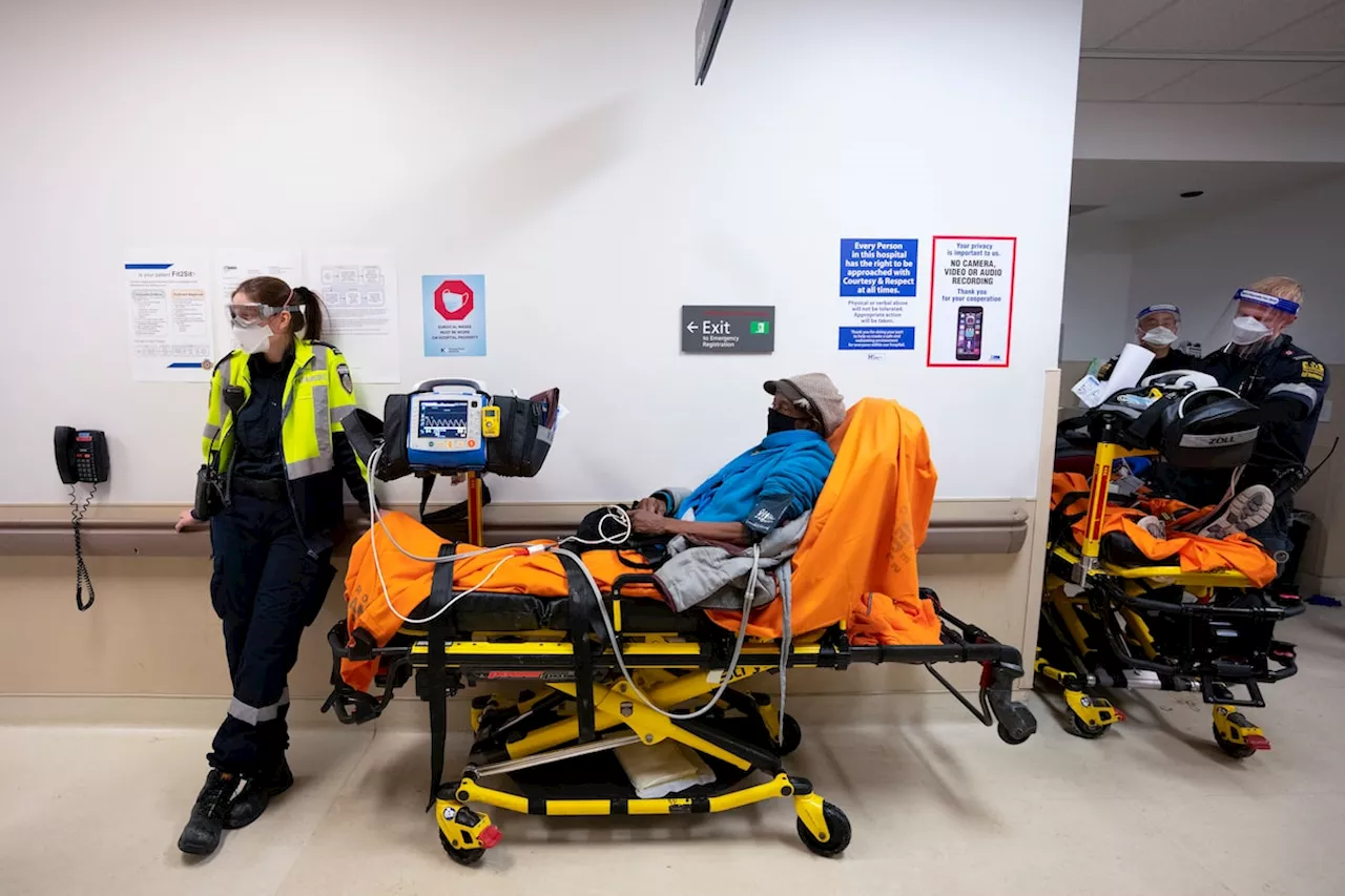 Paramedics Leave Patients in Hallways as Emergency Rooms Reach Capacity