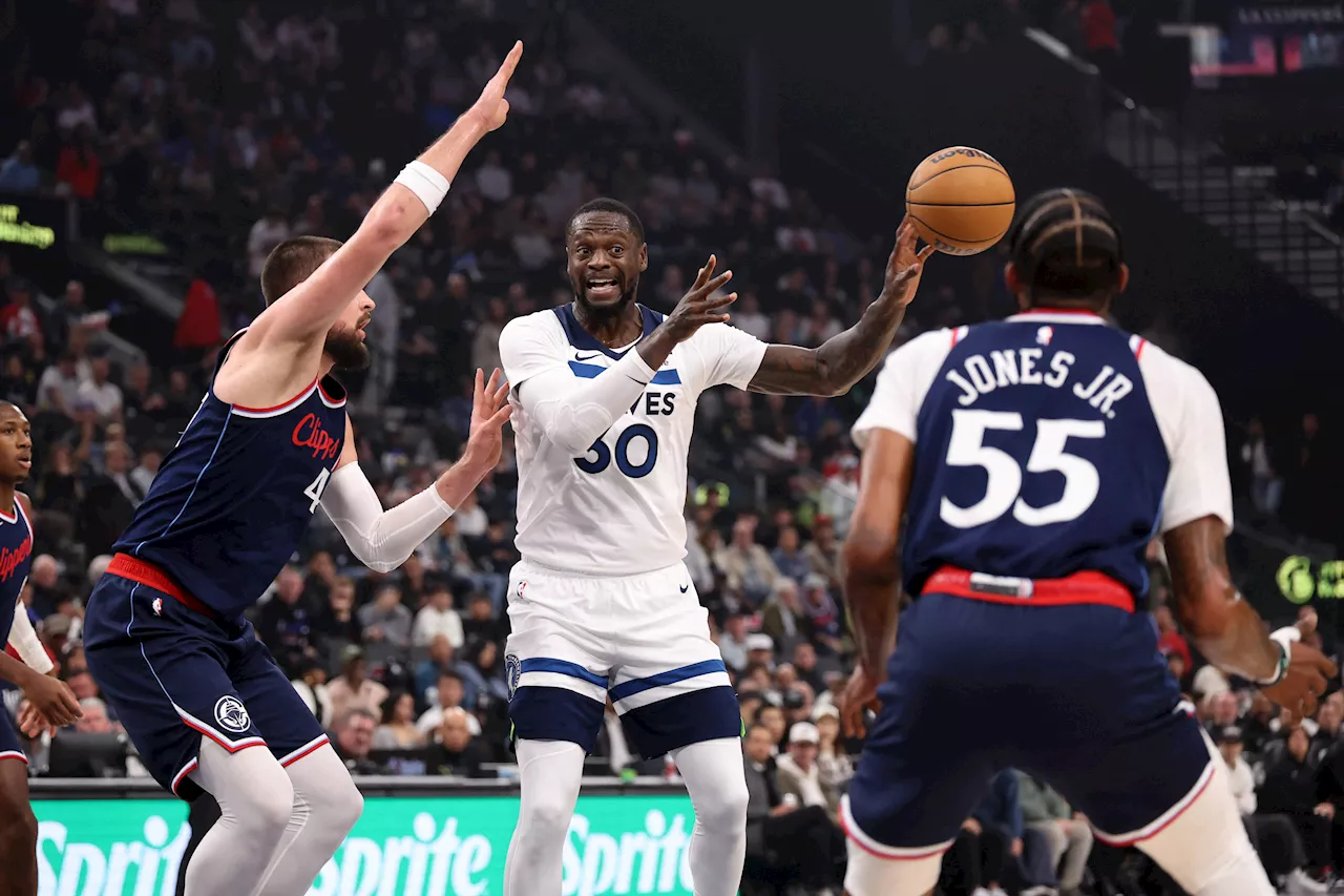 NBA: Timberwolves bury Clippers early, stroll to victory