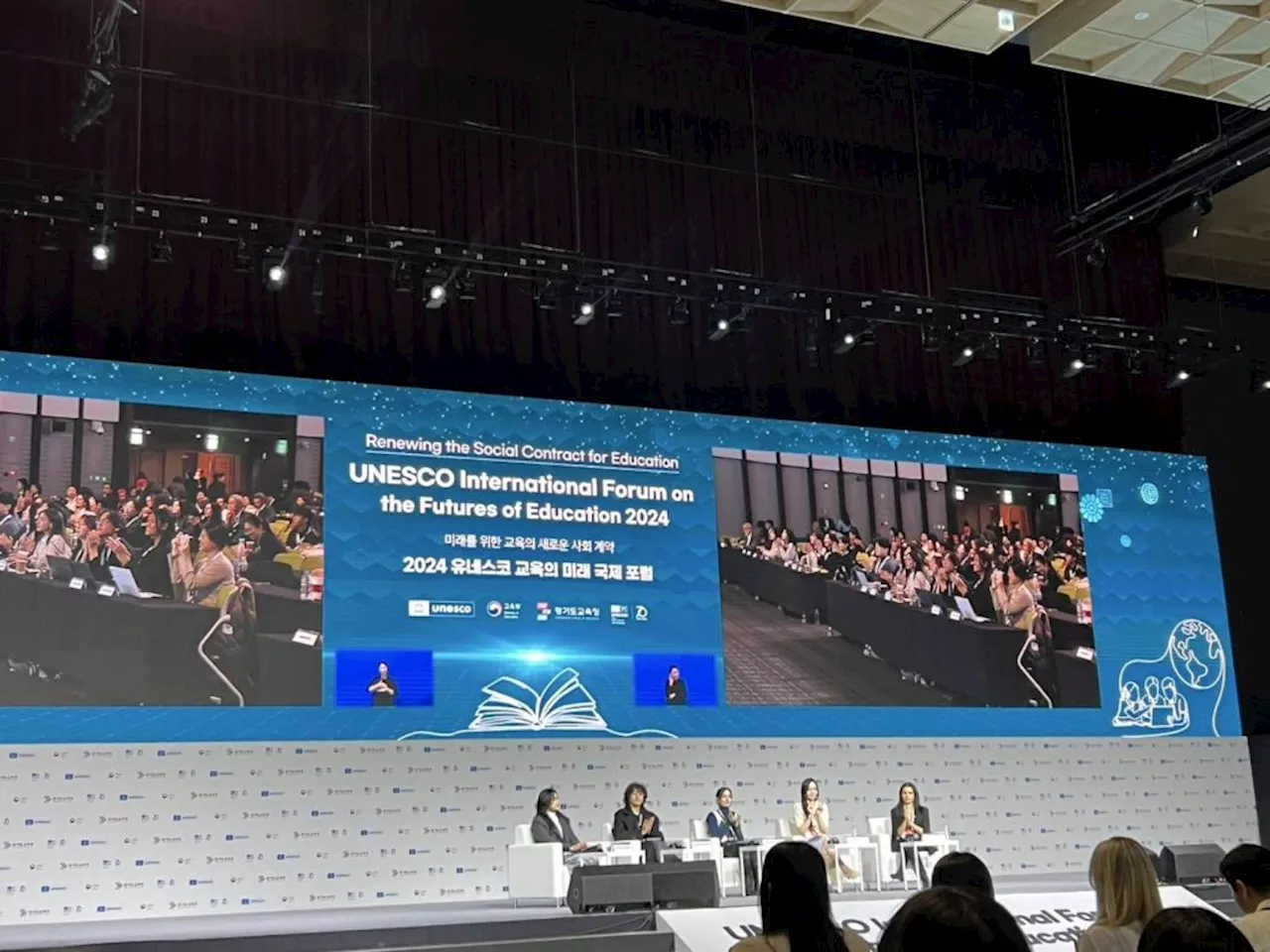 UNESCO forum in South Korea highlights shared vision with Pope Francis on transforming education