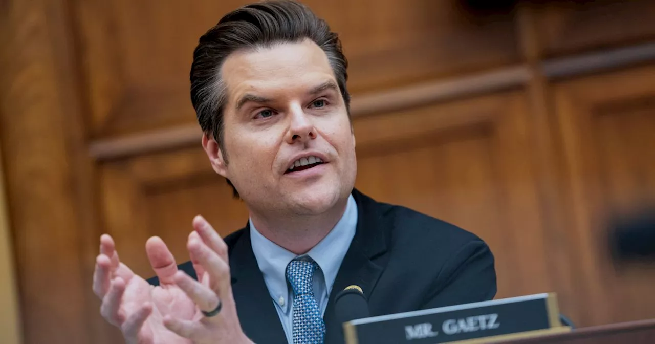 House Republicans Reject Release Of Matt Gaetz's Ethics Report