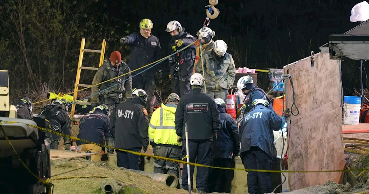 Police Say Searchers Don’t Expect To Find Woman In Pennsylvania Sinkhole Alive