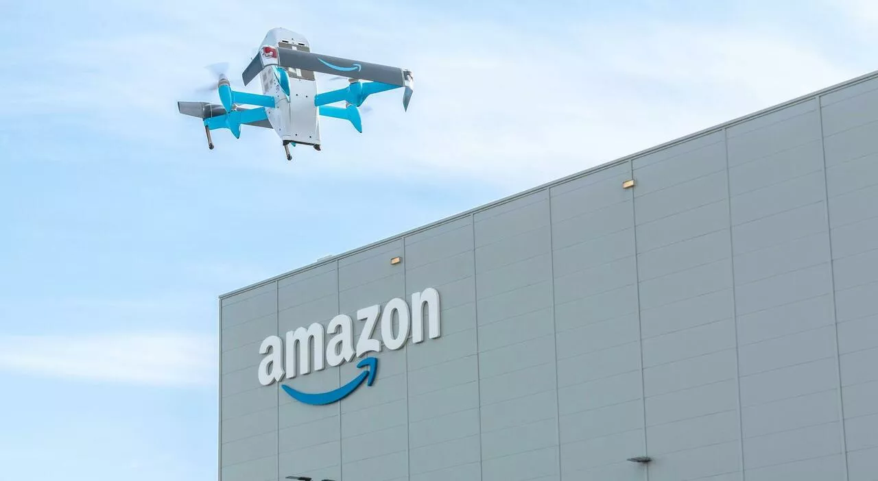 Amazon, consegna con droni dal 2025 in Italia: riuscito il test in Abruzzo