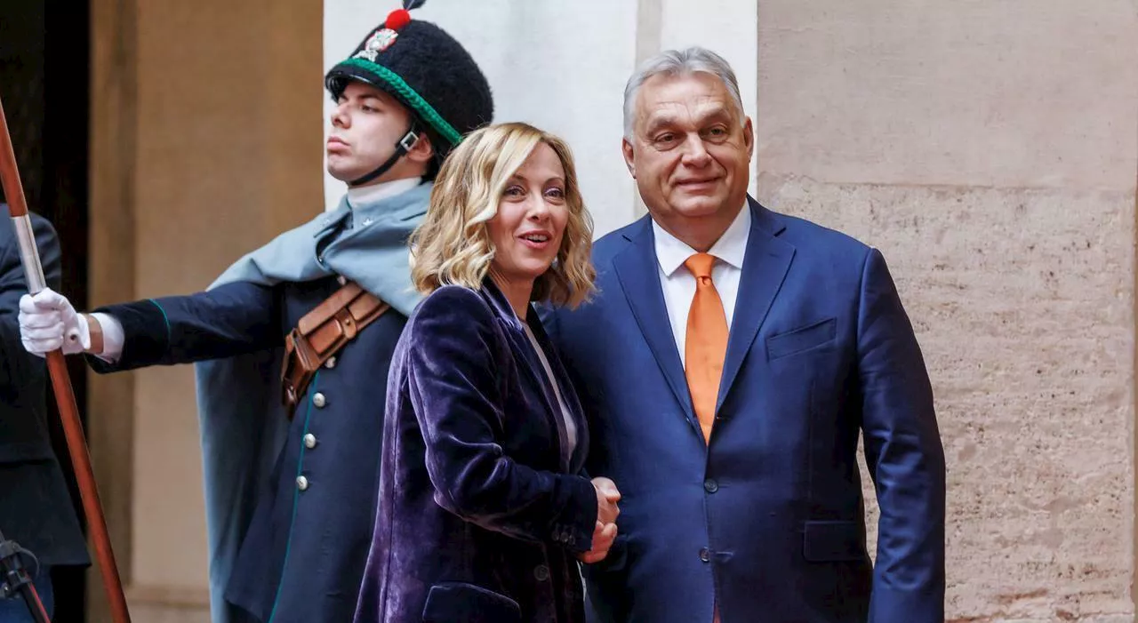 Meloni, vertice con Orban: su Kiev restano le distanze. Ma Tajani: «Zelensky tratti»