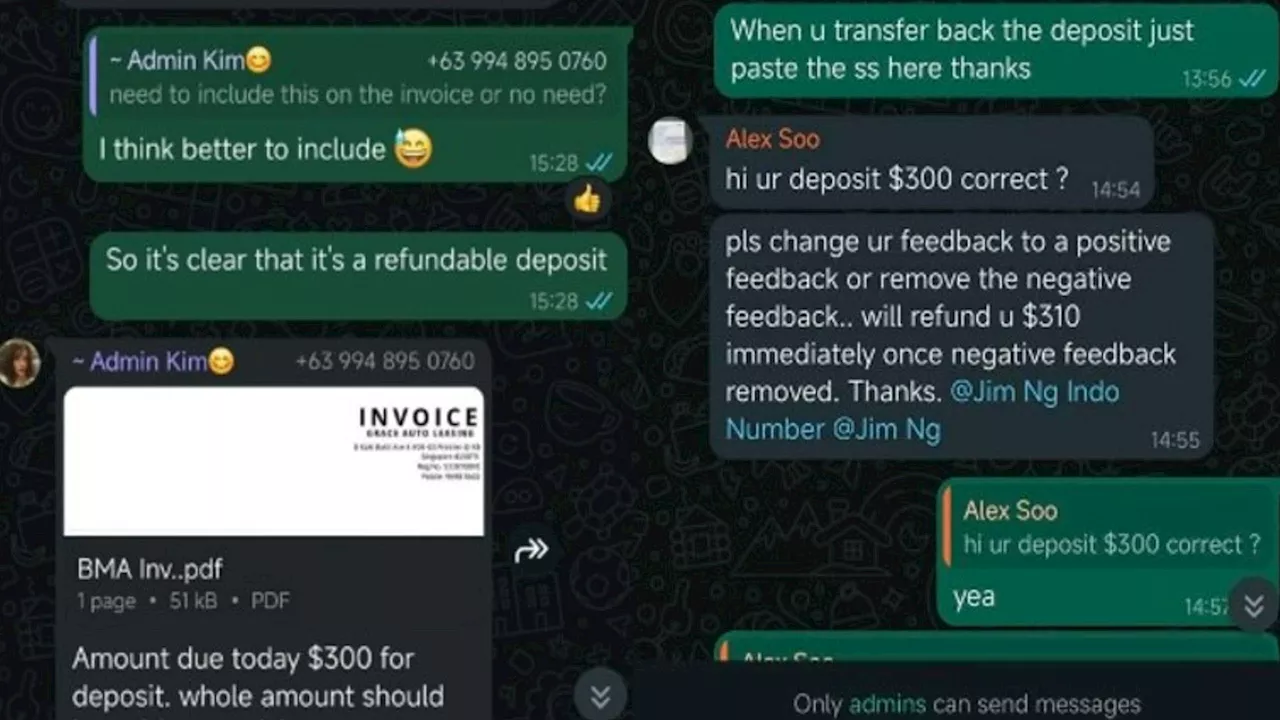 Man Criticizes Car Rental Company for Threatening to Withhold $300 Deposit Over Negative Review