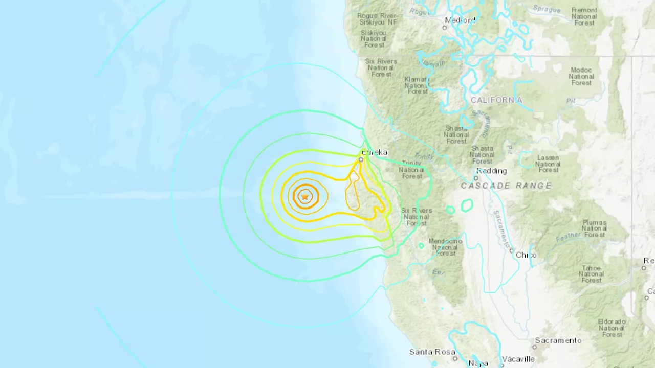 Powerful 7.0-magnitude earthquake hits off California coast; tsunami warning issued