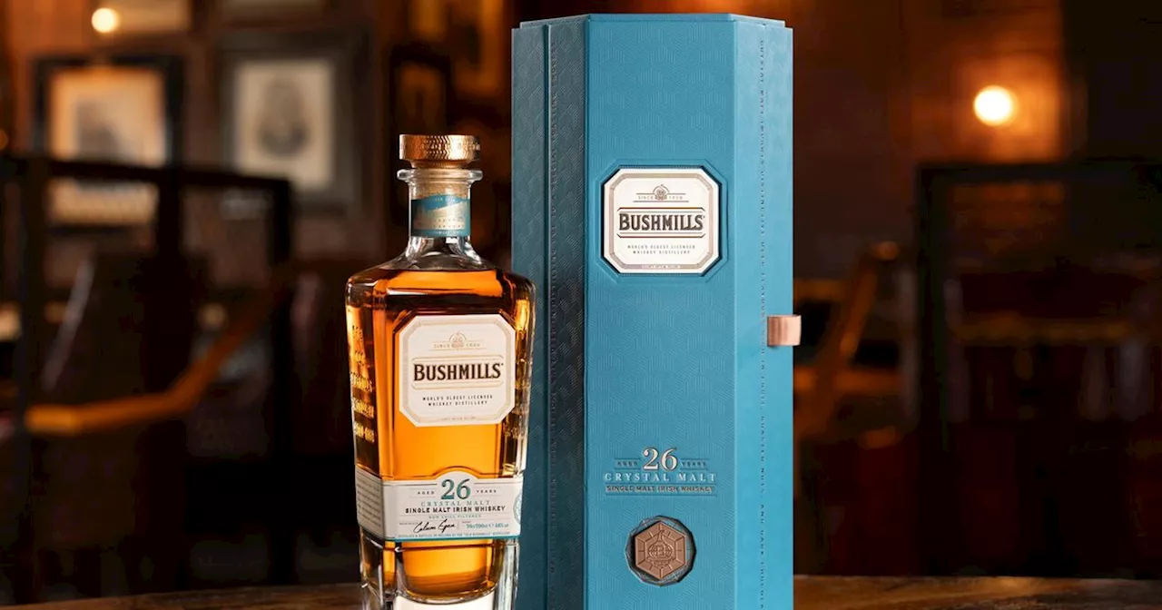 Bushmills adds innovative 26 Year Old Crystal Malt as permanent addition to its Prestige Collection