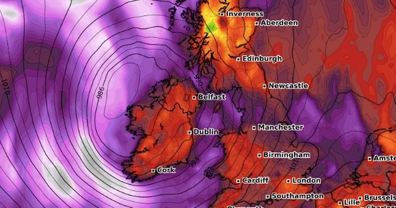 Ireland's 48 hours of Storm Darragh chaos as Met Eireann issues orange alert