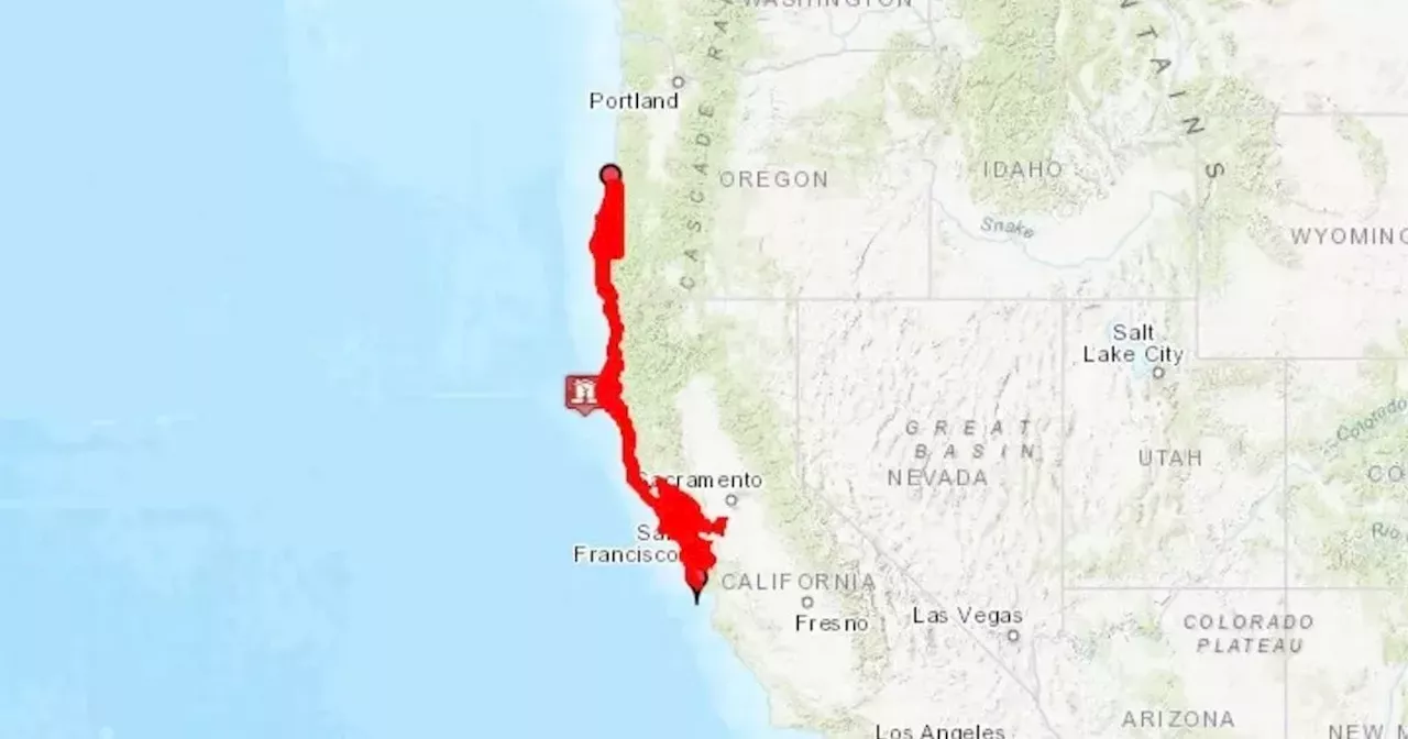 Tsunami Alert Issued in North California After Major Earthquake