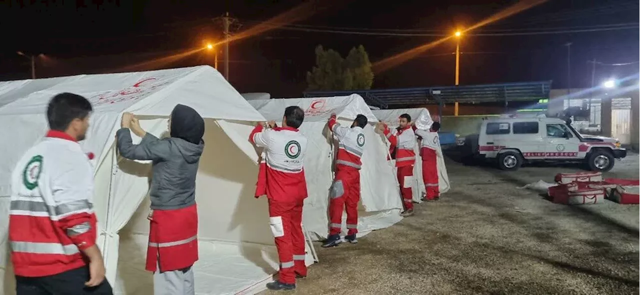 Halil-i Ahmer İlleri Şube Müdürü Vehid Şapani: Gulgır Bölgesinde Üç Acil Konaklama Kampı Kuruldu