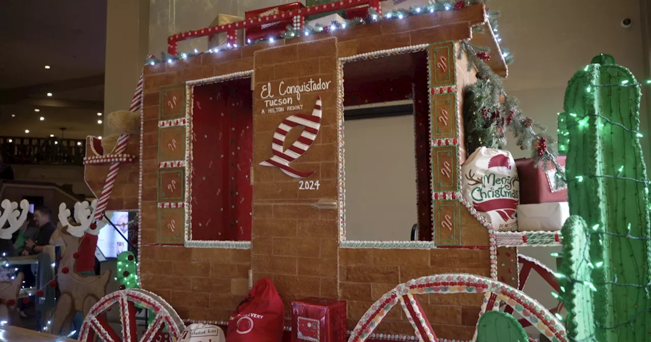 El Conquistador Resort launches holiday extravaganza with life-sized gingerbread house