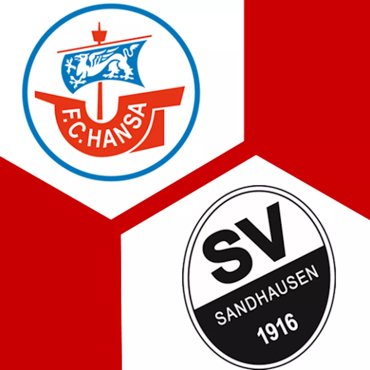  Hansa Rostock - SV Sandhausen : | 17. Spieltag