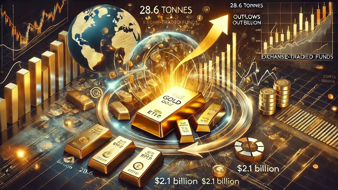 ETF market sees gold outflows for first time in six months