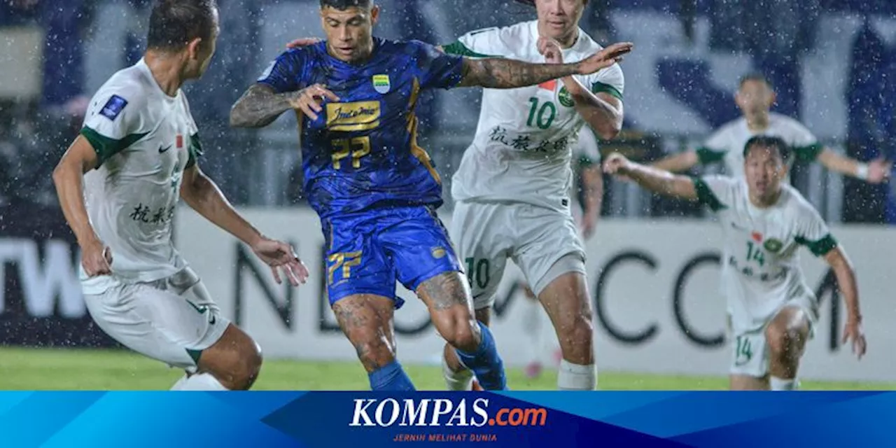 Hasil Persib Bandung Vs Zhejiang 3-4: Perjuangan Gigih Belum Cukup, Maung Tersingkir dari ACL Two